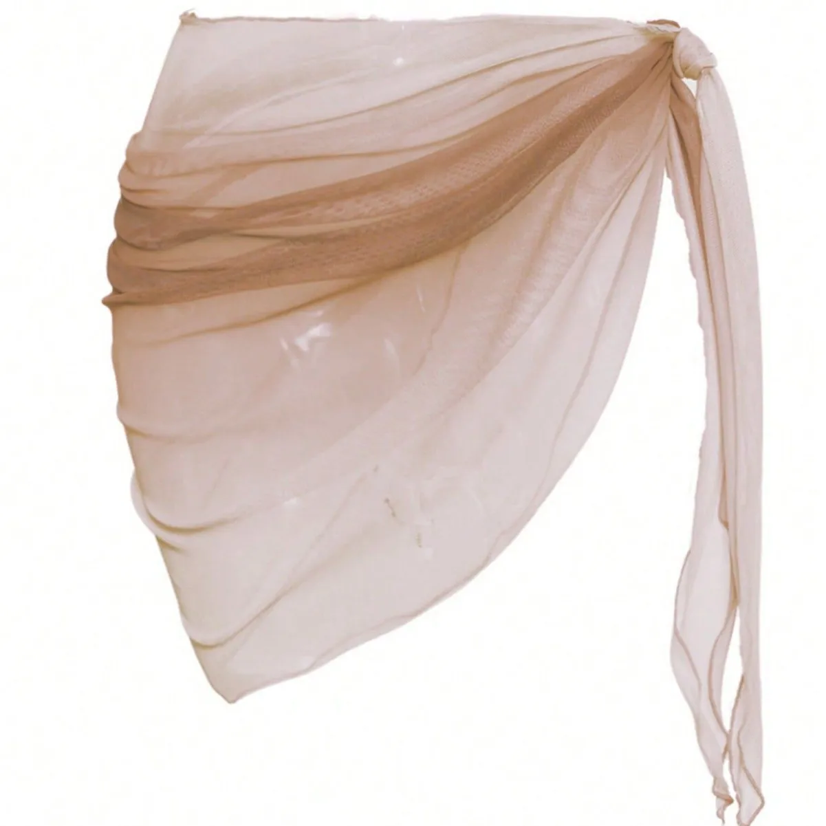 New Summer Women's Sexy Fashion Gradient Color Versatile Loose Leisure Resort Bikini Beach Apron
