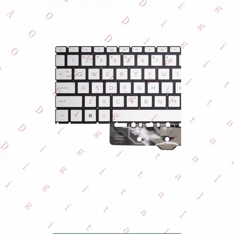 L... silver Keyboard For HP Envy x360 15-EE 15M-ED TPN-C149 15-AG TPN-W140 Backlit