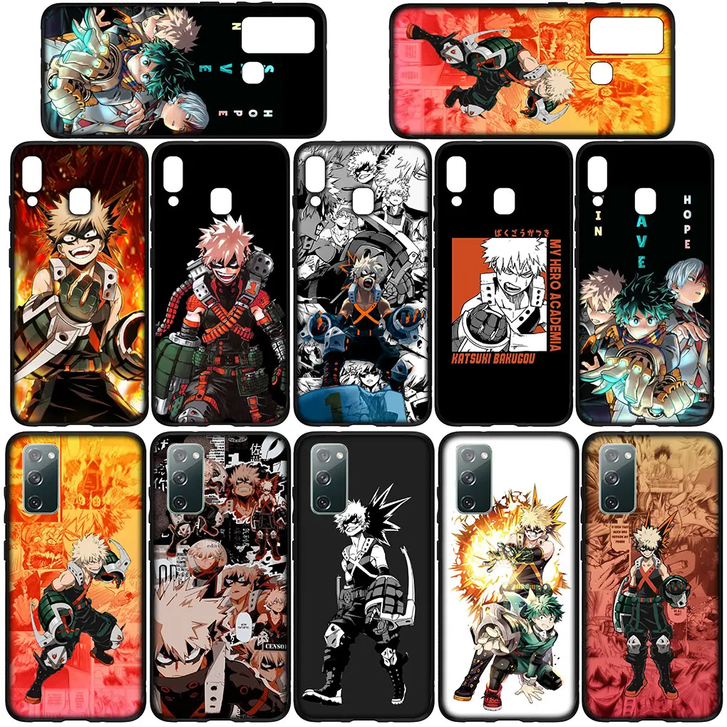 My Hero Academia Katsuki Bakugo BNHA Phone Cover for Xiaomi Redmi Note 13 8 7 12 Pro A3 13C 12C 8A 7A 8T A3X Case