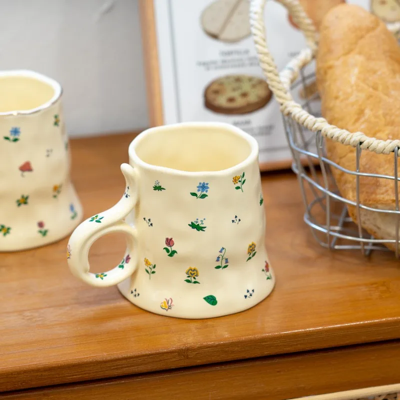 

Korean-Style Universal Coffee Cup Ceramic Good-looking Mug