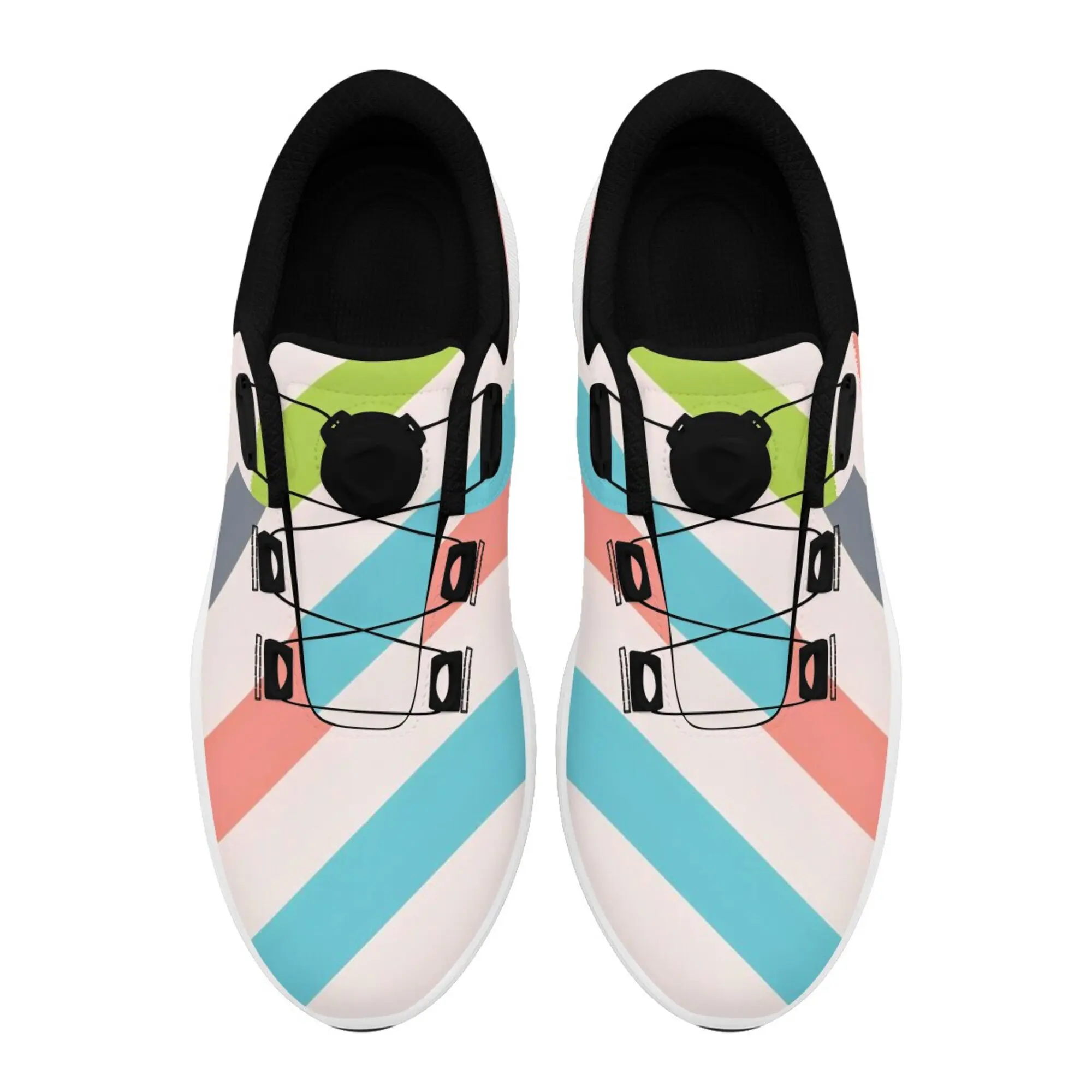 

Custom Print Unix Golf Shoes Print On Demand non-slip golf shoes with rotary buckle, send us your logo and design