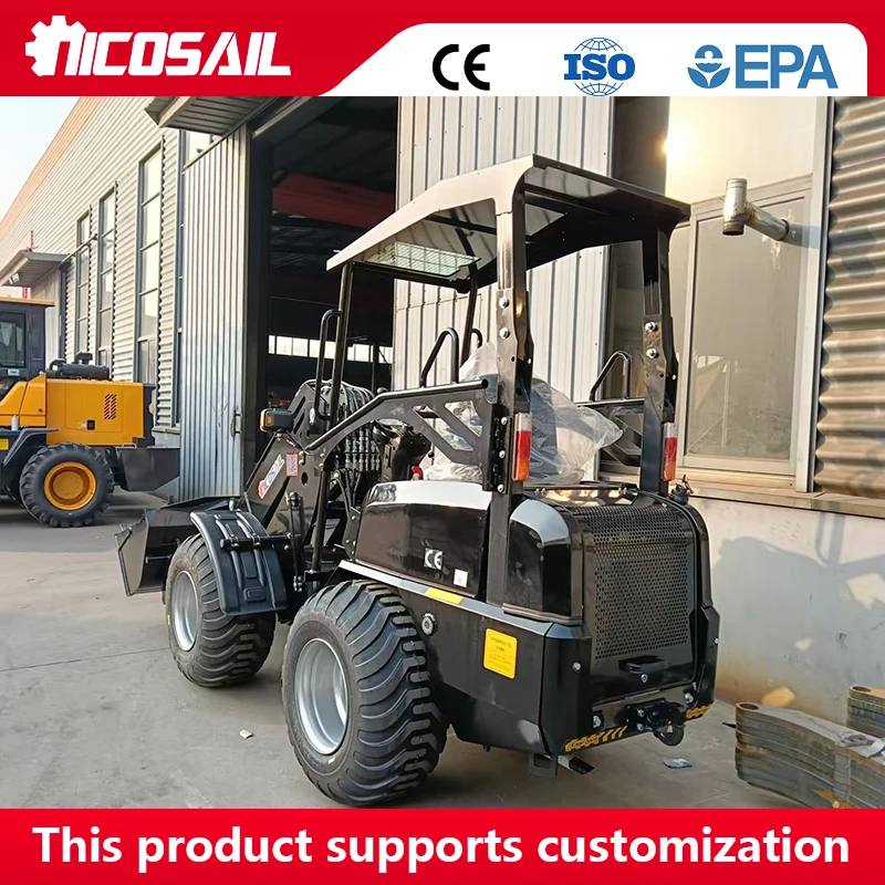 

Nicosail KZL918 Hydrostatic Loader 12km/h Max Speed Stepless Speed Control telescopic loader