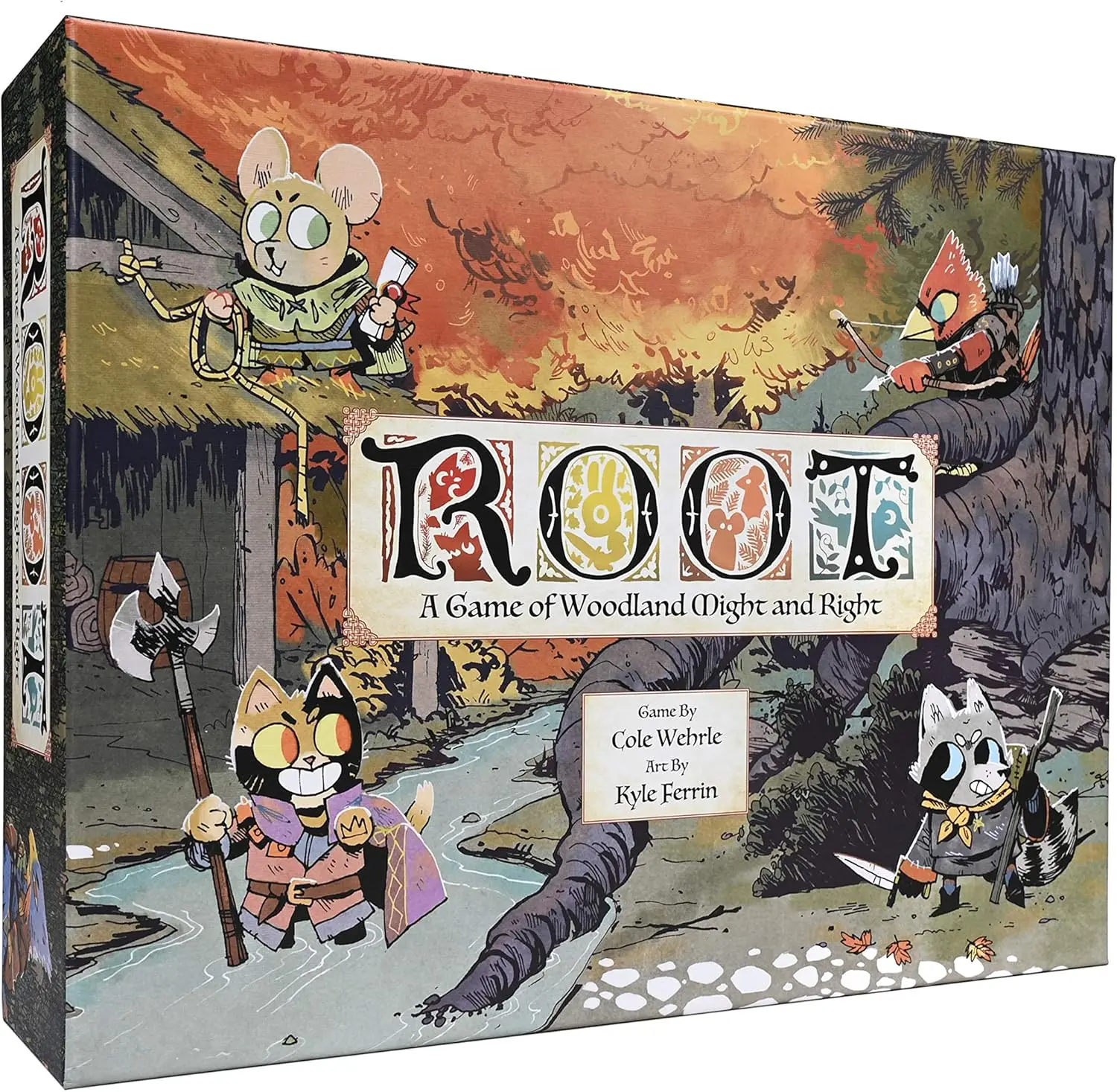 

Woodland Strategy Board Game for 2-4 Players Ages 14+ with Adventure, Conflict & Area Control