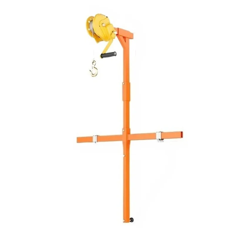 30M 150KG Labor Saving Small Crane for Lifting air Conditioner Outdoor Unit