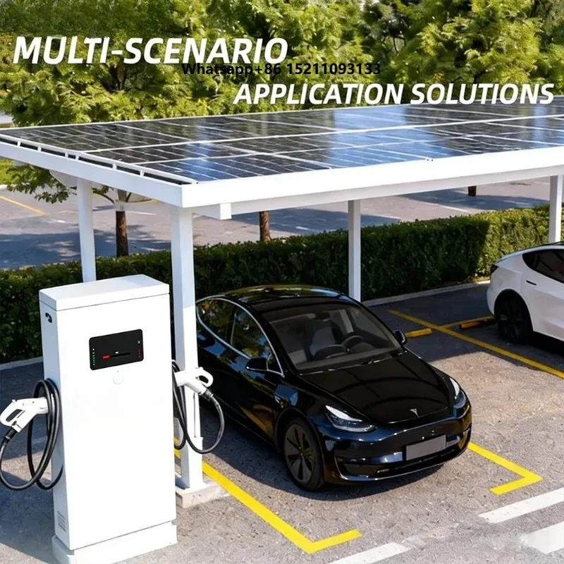 Energy Bess 160kwh 200kw Dc Ev Charger 400V Fast Floor-mounted Battery Charging Stations