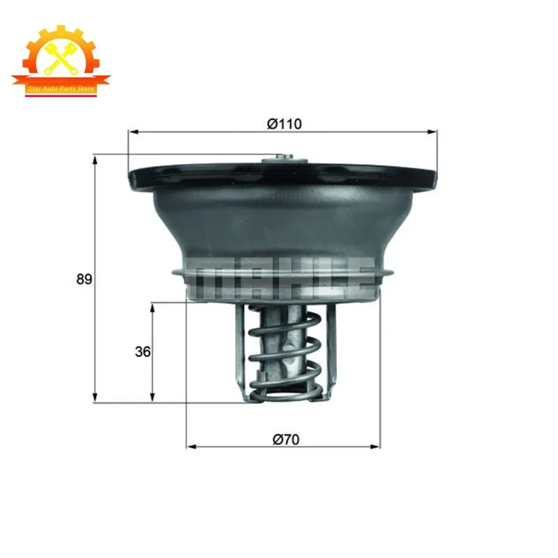 

21264664 21412639 21412646 21830892 3848130 Cooling System Thermostat For VOL Truck