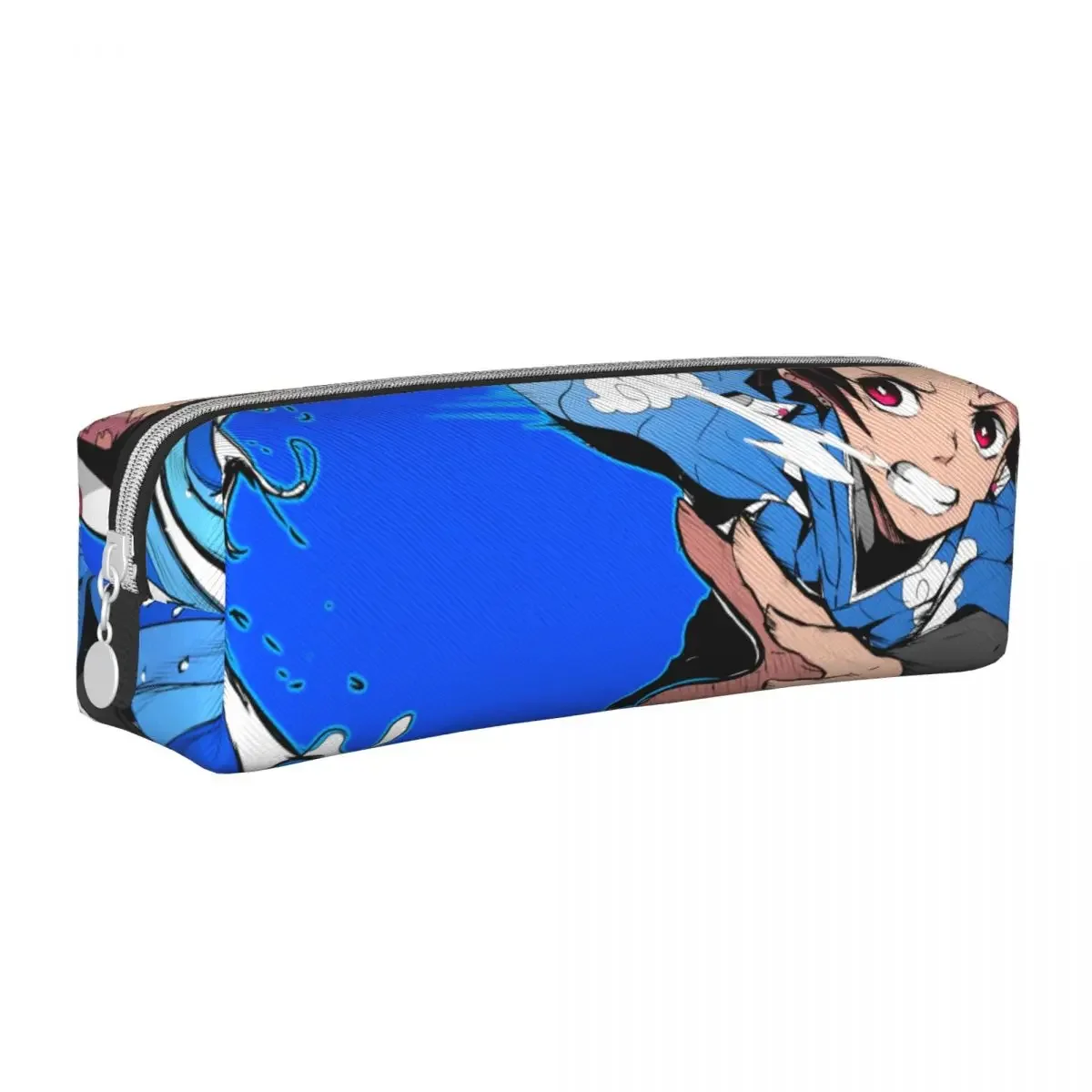 

Tanjiro Demon Slayer Kimetsu No Yaiba Pencil Cases Classic Pen Holder Bags Kids Capacity School Supplies Cosmetic Pencilcases