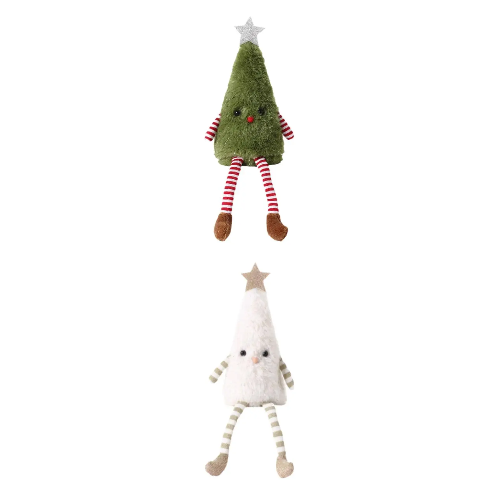 Plush Christmas Tree Character for Celebration Decor and Gift