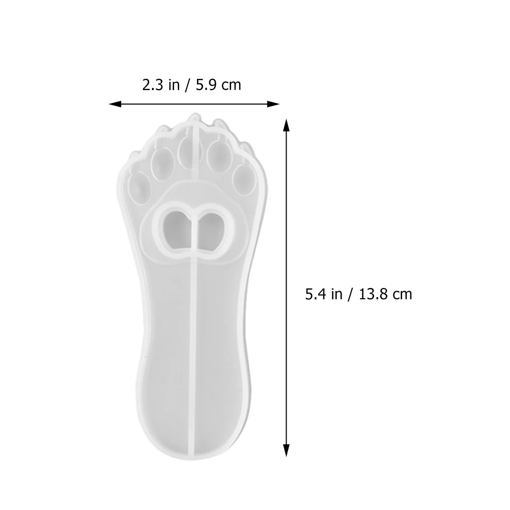 

1 set Cat Claw Bottle Opener Mold Silicone Diy Craft Tool With Iron Block For Homemade Beer Opener Cat Claws Shaped Epoxy Resin