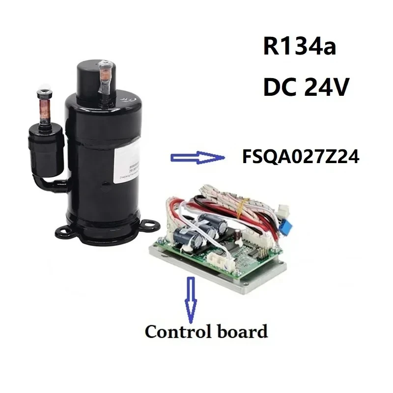 Hot SalesFSQA027Z24 FS 24 Volt Dc Compressor 500w 2.7CC With Controller For Water Treatment Equipment Machine