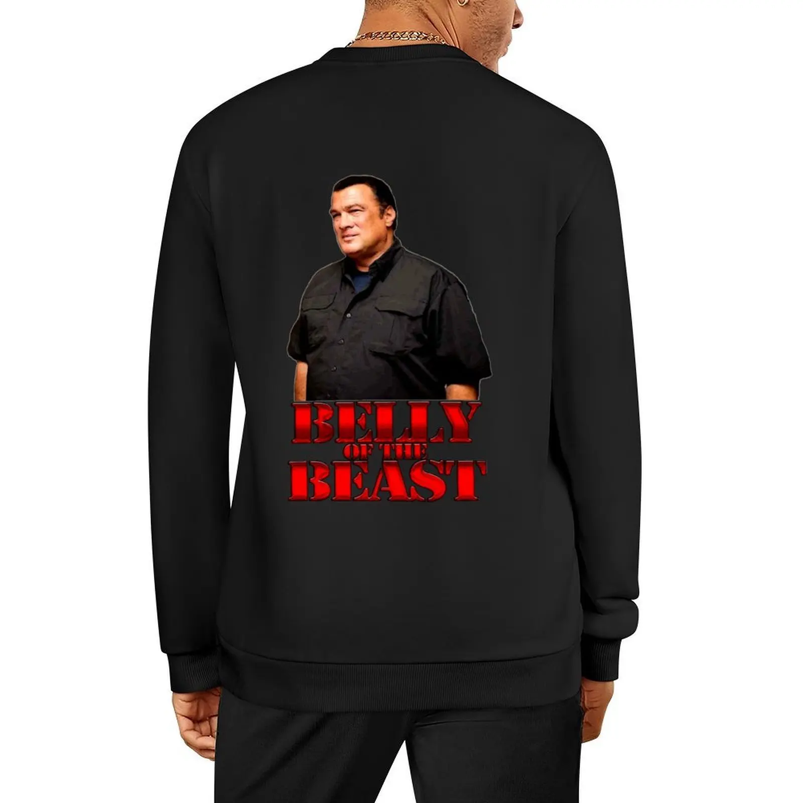 

Steven Seagal - Belly Of The Beast Pullover mens designer clothes tracksuit men mens clothing anime clothing sweatshirt male