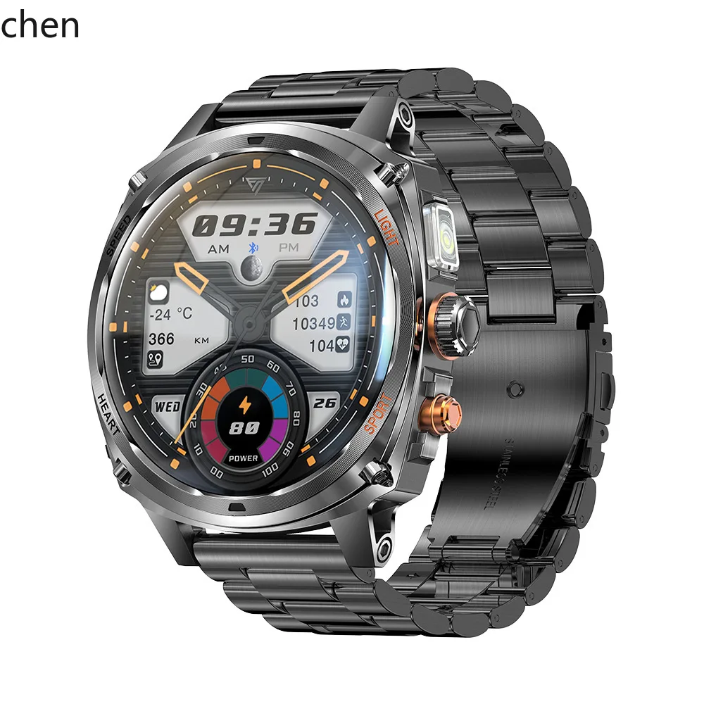 Zml smart watch: hd display, health monitoring, activity tracking, bluetooth calling, sports watch