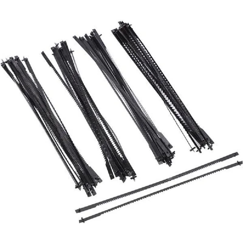 Scie à chantourner épinglée de 5 pouces, 12 pièces, TPI 10/15/18/24, outils électriques, accessoires pour le calcul, fonctionne pour les bricoleurs