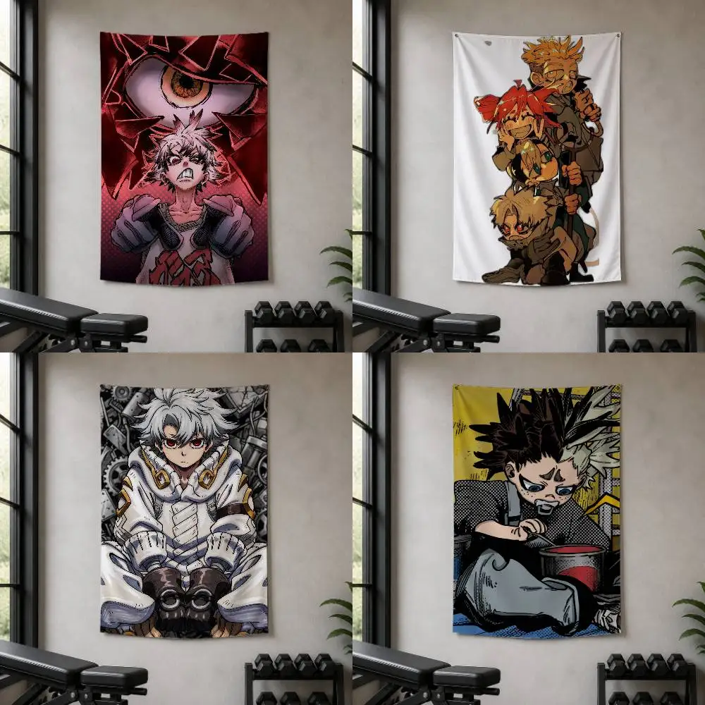 G-Gachiakuta Decorative Wall Flag Banner for Home Garden Garage Indoor Outdoor Decor