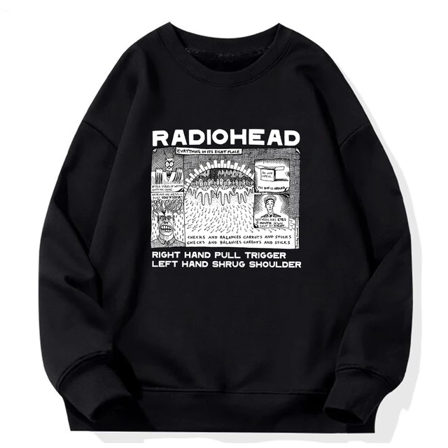 Vintage Rock Band Sweatshirts Radiohead Sweatshirt Men Rock Band Hoodie Music Hoodies Sweatshirts Aliexpress