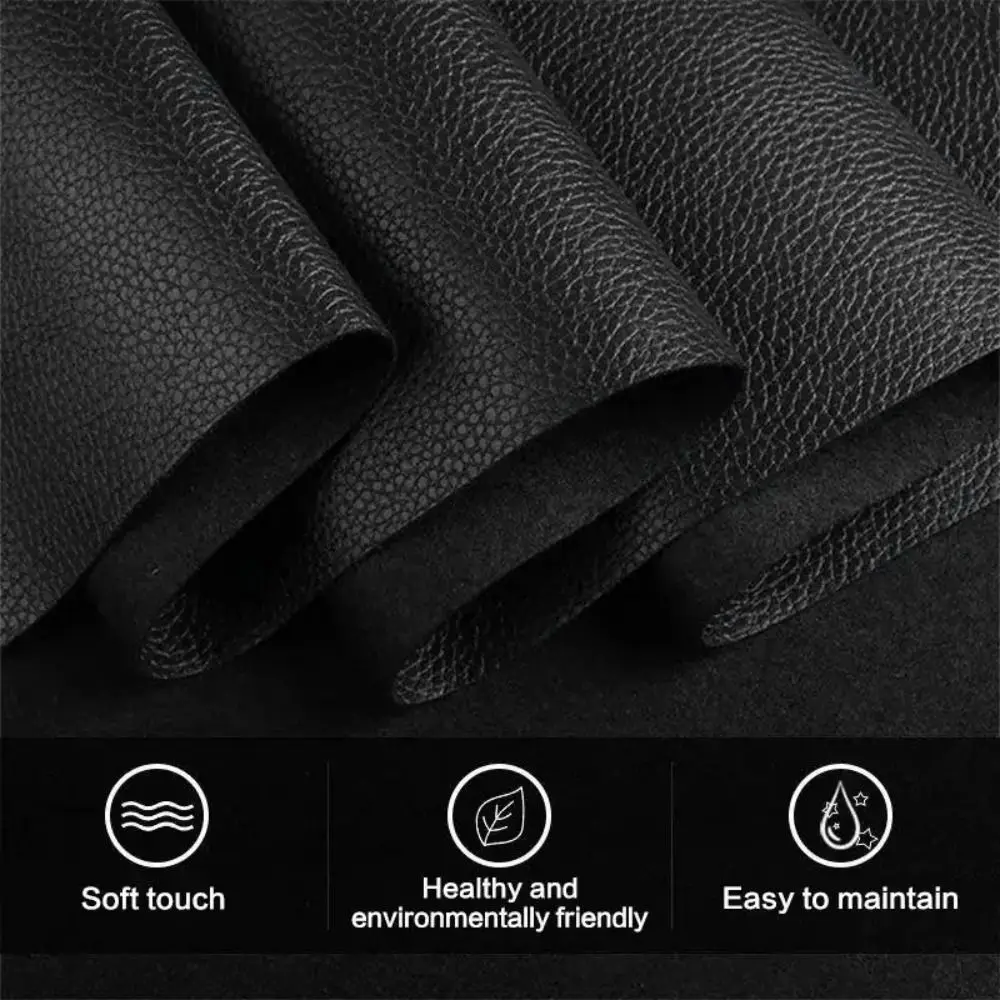 2PCS PU leather Door Handle Cover Anti Slip Elastic Anti Slip Grip Protector Wear Resistant Fabric Door Pull Protection Case