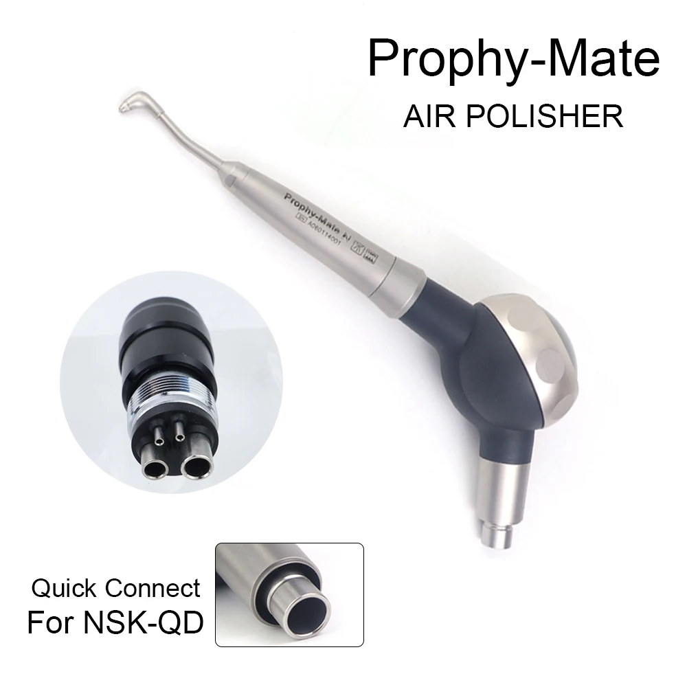 Dental Prophy Mate N Air Polisher With 360-degree Rotating Nozzle Fit To N Brand Quick Coupler