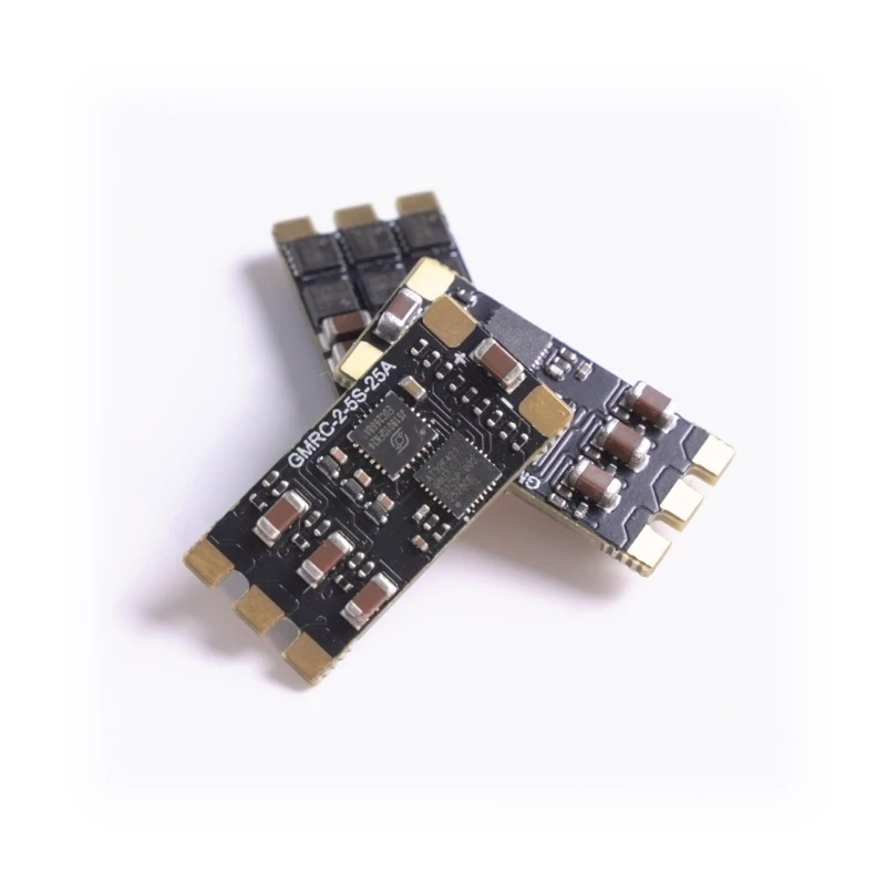 Brushless Electronic Speed Board 25A for Model Builds, 2-5S Mini Motor Unit with AM32 Firmware, DSHOT300 DSHOT600 for Power