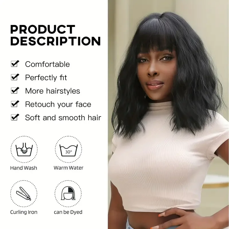 Wowear Hair Loose Body Wave Прозрачный парик фронта шнурка 3x1 Человеческие волосы Парик фронтальной части шнурка Свободные вьющиеся парики 100% с челкой на занавеске