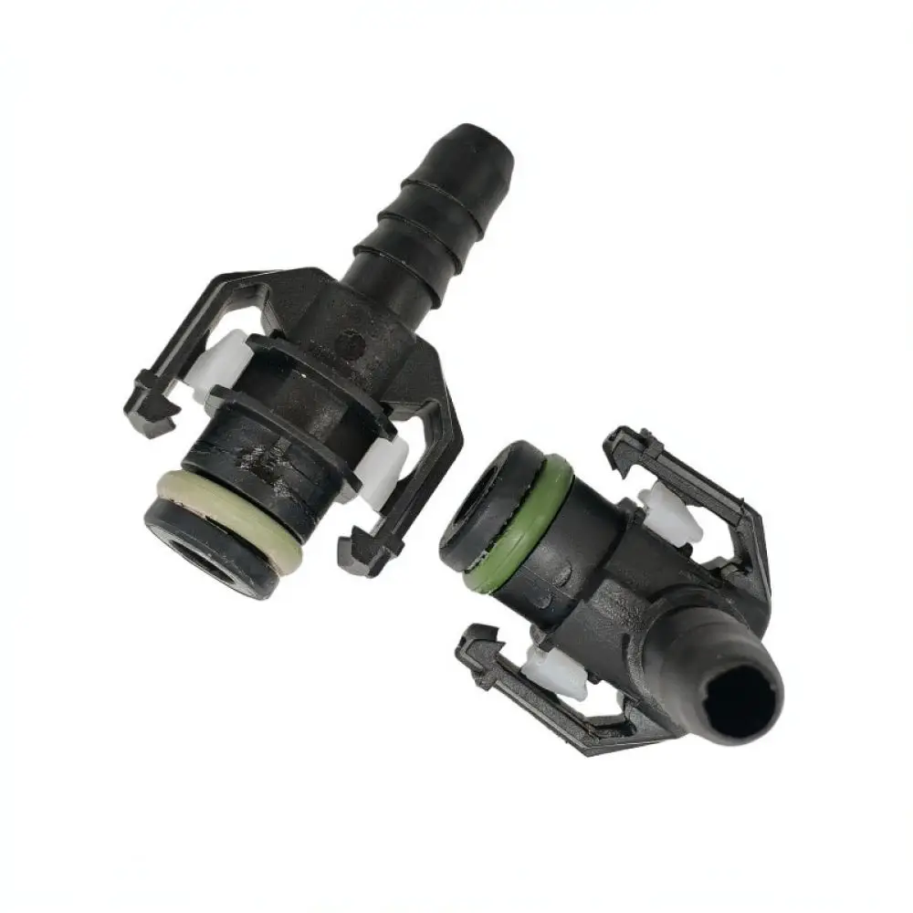 Auto Fuel Injection Quick Connector For Delong 12mm 8x6mm Straight Elbow Pipe Adaptor Replacement Fuel Fitting