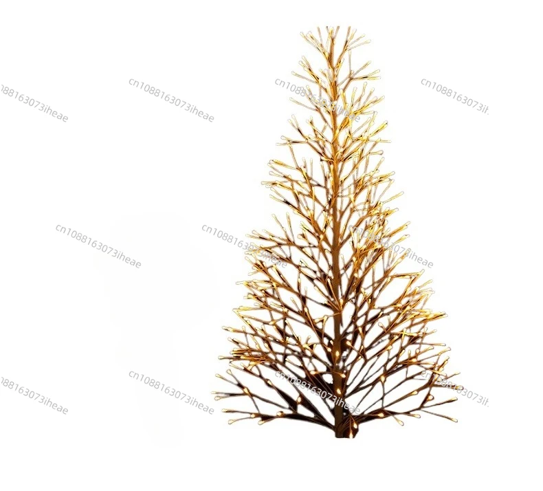 

Festive LED Christmas Tree Decorated with Lights for Warm and Cozy Room Ambiance Christmas Trees