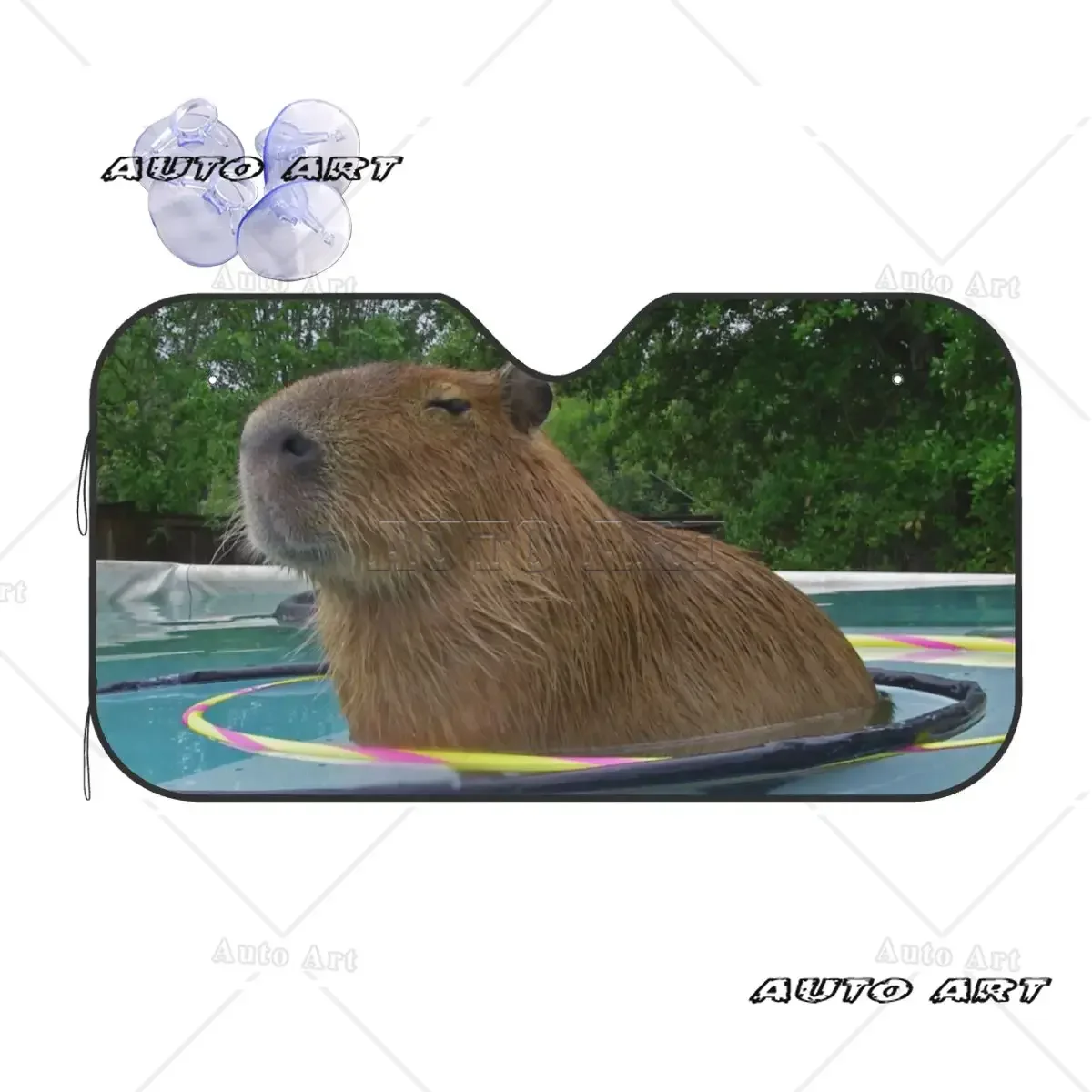 

Солнцезащитный козырек на лобовое стекло с изображением изображения Каваи, Meme, передний блок, окно автомобиля, лобовое стекло, крышка ледяного щита, защита от пыли