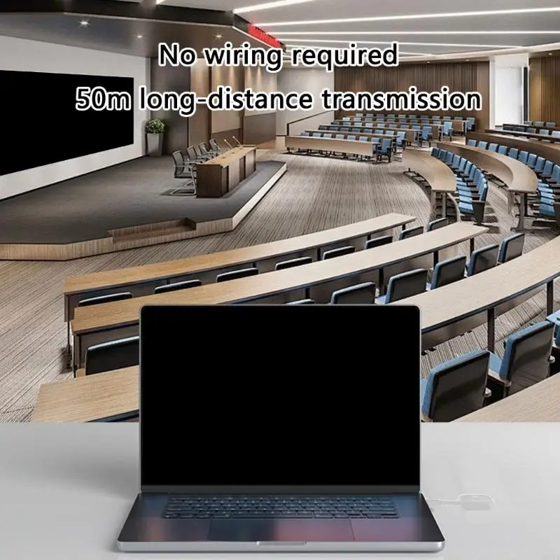 H052 1080p Tipo C Wireless HDTV Video Video e Adattatore Extender Display Extender Telefono laptop Monitor per PC