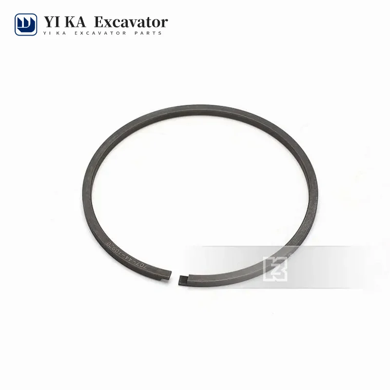 Excavator hydraulic cylinder steel ring 105 * 96.6 * 4 large, medium, and small arm piston ring 707-44-10920 buffer oil ring