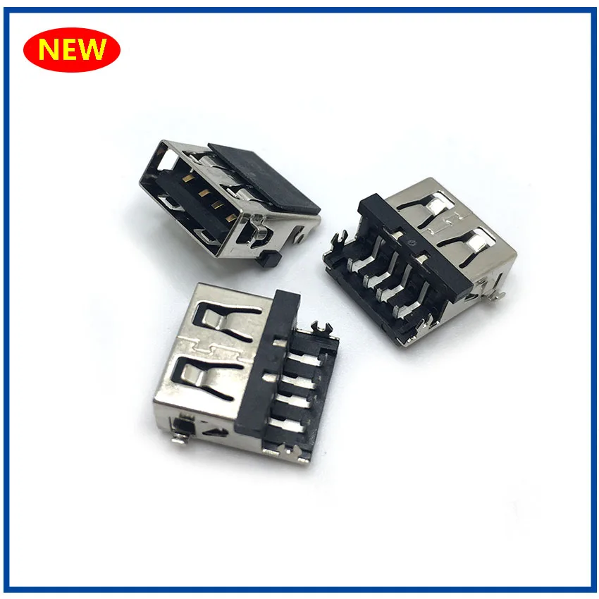 Laptop USB Jack Socket Port Connector, ACER Feminino 4P USB 2.0 Jack, 2 a 10pcs, Novo