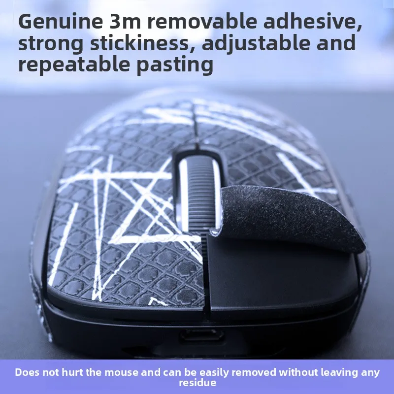 Full-Cover Anti-Slip Sticker Set* For Logitech MX Master 3S – Sweat-Proof, Foot Pads & Free Cleaning Kit