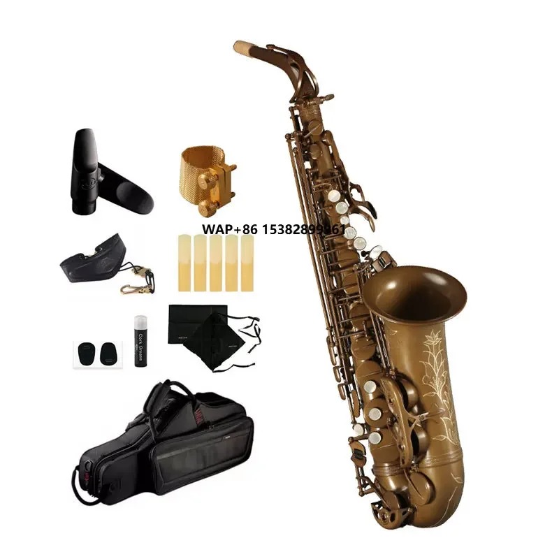 Popular Grade Classic Structure Gold Lacquer KSA-C2 Alto Saxophone