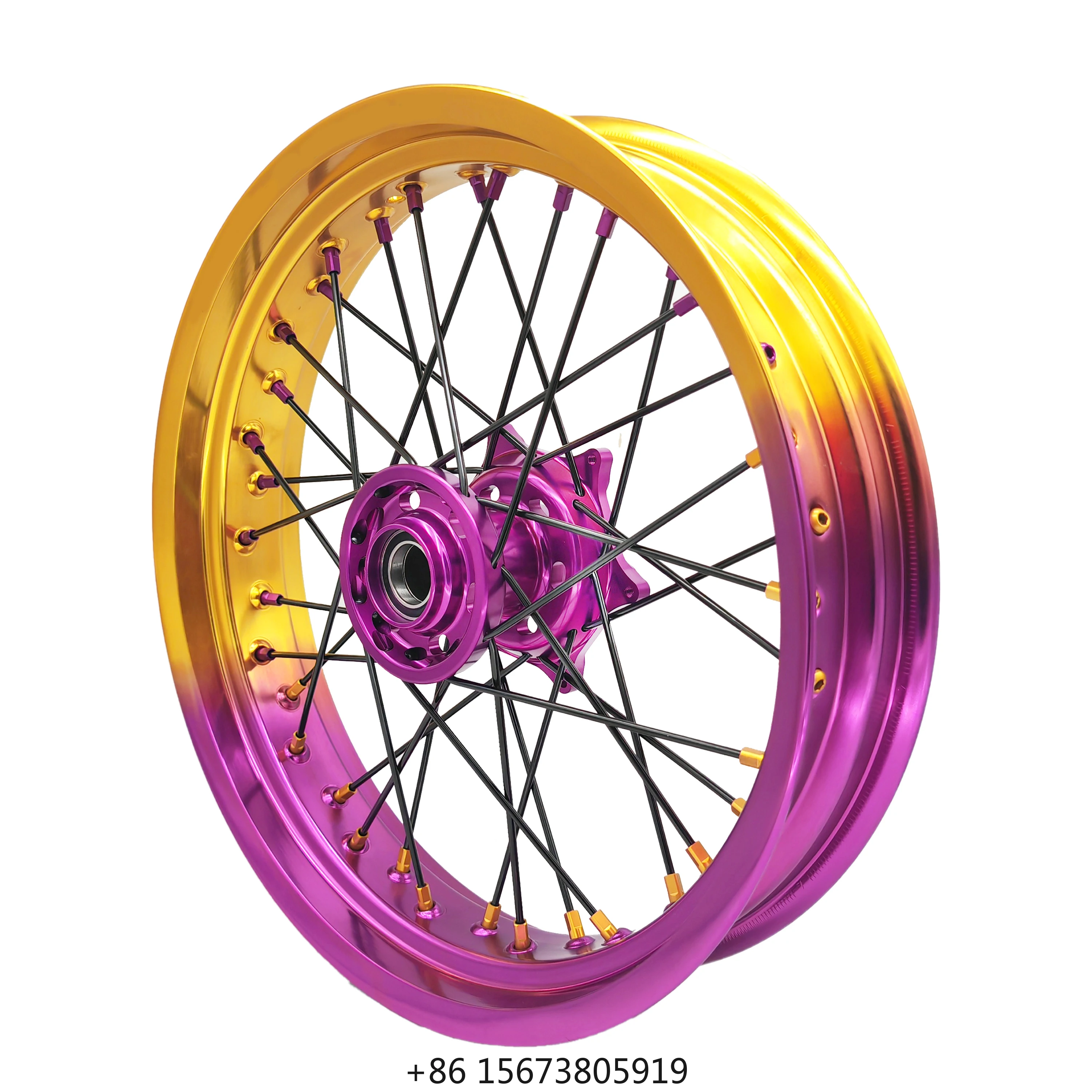 

Колесные диски CNC Purple Hub, передние и задние, 17 дюймов, из сплава, для супермото, для BETA SHERCO GASGAS