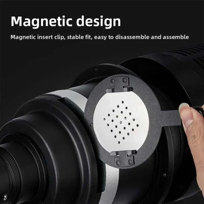 Universal Baorong bayonet graphic projection for photography condenser flash