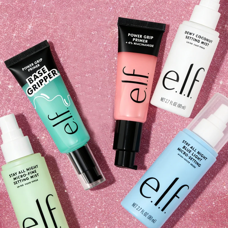 Elf Power Grip Primer, Crema Base Facial Hidratante a Base de Gel para Reafirmar el Maquillaje, Larga Duración, Mejora la Textura del Maquillaje