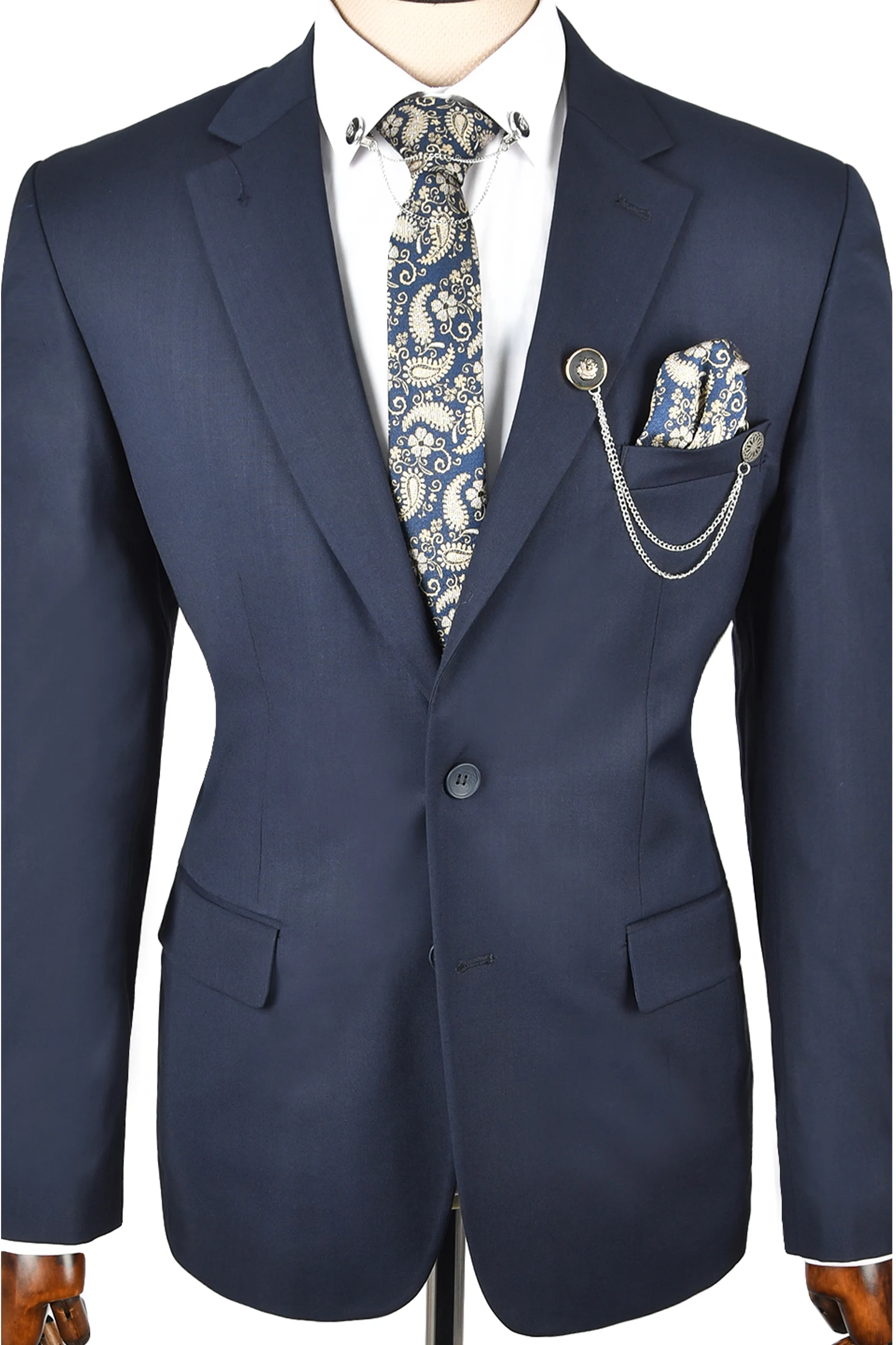 DeepSEA Italian Cut Double Button Double Tear 2 Li Suit 2300200 image 4