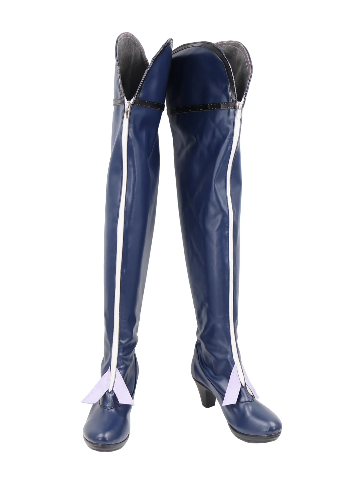 Buty Melia Cosplay Halloween Karnawał Xenoblade Chronicles Wykonane na Zamówienie Rekwizyt Melia Niebieskie Botki