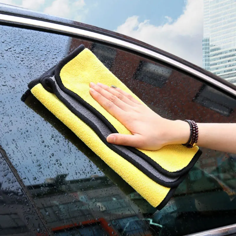 3/20PCS 30x30CM Car Wash Microfiber Towel Car Cleaning Drying Cloth Kitchen Care Detailing Car Wash Towel Cleaning Cloths