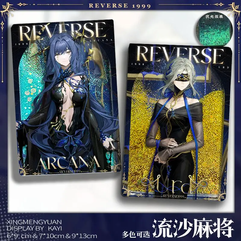 

Anime Reverse:1999 Vertin Sonetto Cosplay Acrylic Flowing Sand Mahjong Anime Accessories Ornaments gift