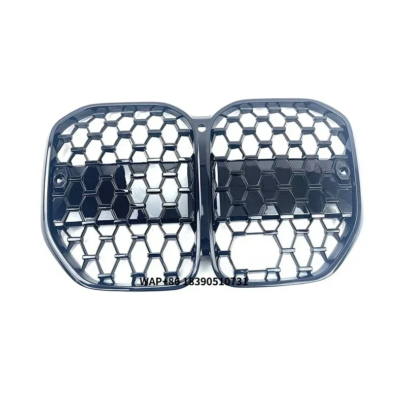 2021-2025 for 4 Series G22 Front Bumper Single Line Centre Mesh Intake Grille with Bracket Single Bar ABS New Condition