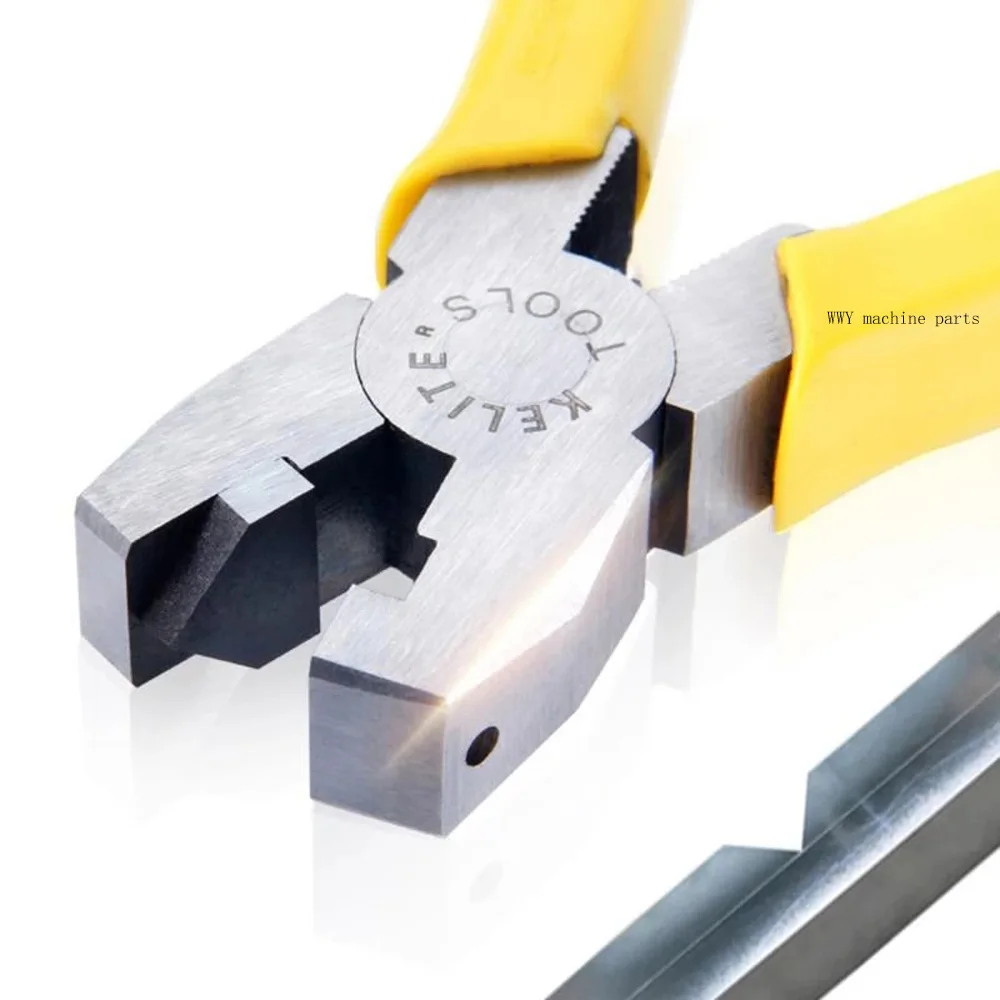 Imagem -04 - Alumínio Liga Quadro-folding Alicate V-groove Borda de Borda Ferramenta para Madeira Faça Você Mesmo Bending Quadros Cortador 90 Graus 1pc