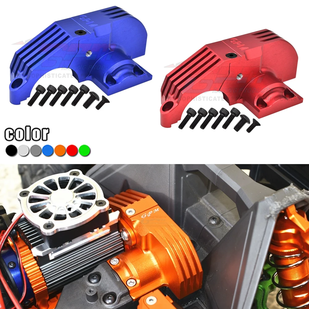 GPM Metal Aluminum Alloy 7075 Gear Cover 8987 for Traxxas 1/8 MAXX SLASH 6S 1/10 MAXX W/WIDEMAXX 4WD RC Car Monster Truck