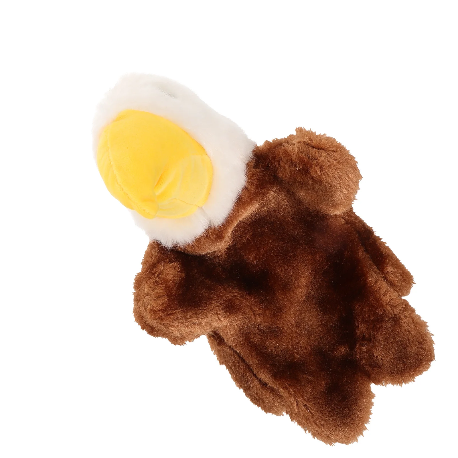 1Pcs Eagle Hand Puppet Child-Friendly Design Soft Material Realistic Look Great for Storytelling Games Parent-Child Bonding
