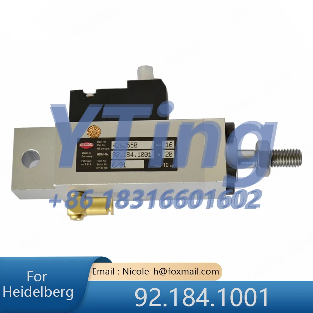 

Heidelberg Printing Machine Accessories CD102SM74 Solenoid Valve 92.184.1001