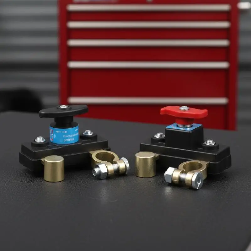 

12V 24V Car Battery Automatic Circuit Breaker Cut Off Switch Easy Connect Power Disconnection for Maintenance and Repair
