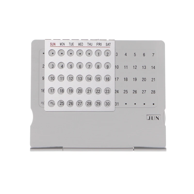 سوبر دائم فريد مكتب قابل للتعديل التقويم اللوازم المكتبية اليد مجموعة DIY بها بنفسك