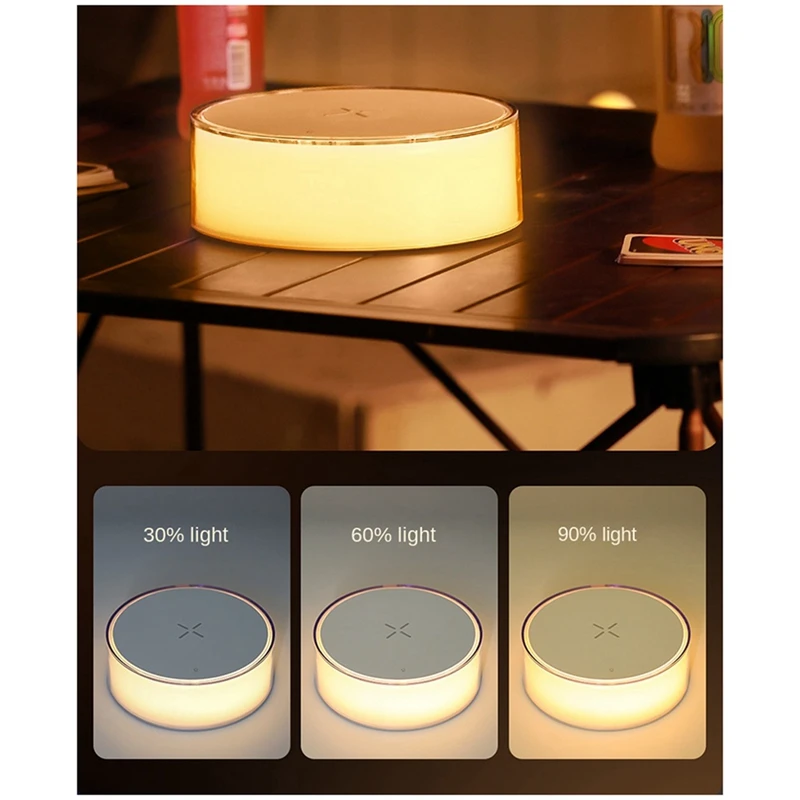 Night Light Atmosphere Light Multifunctional Mobile Wireless Charging Home Decor Lights