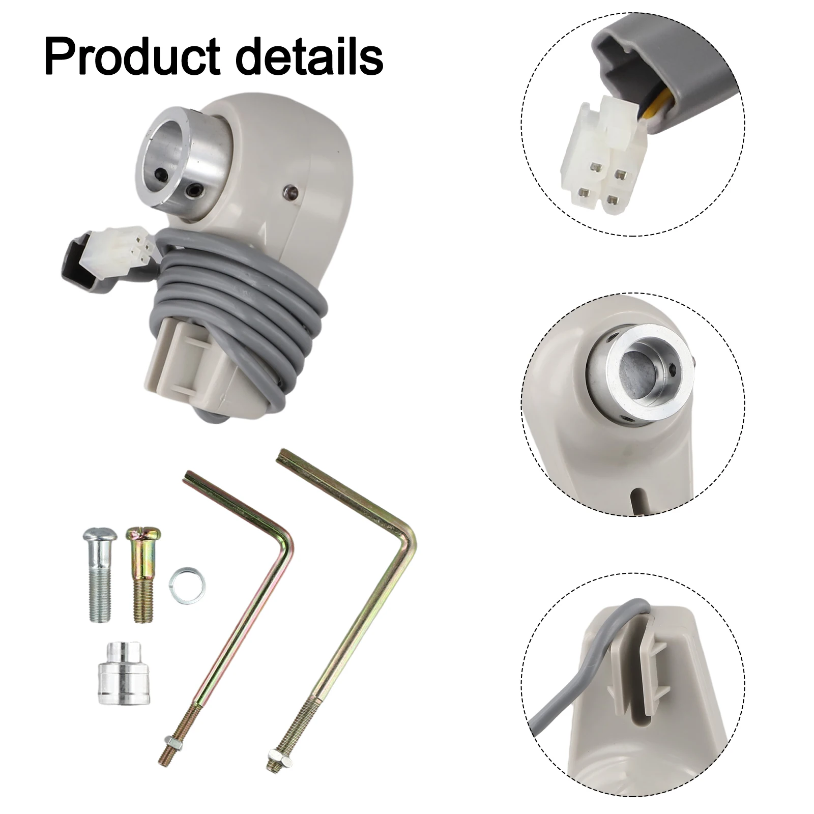 As Shown Brushless Synchronizer Brushless Motor Needle Fixer Blade Connector Metal Positioning Sensor Precise Needle Positioning