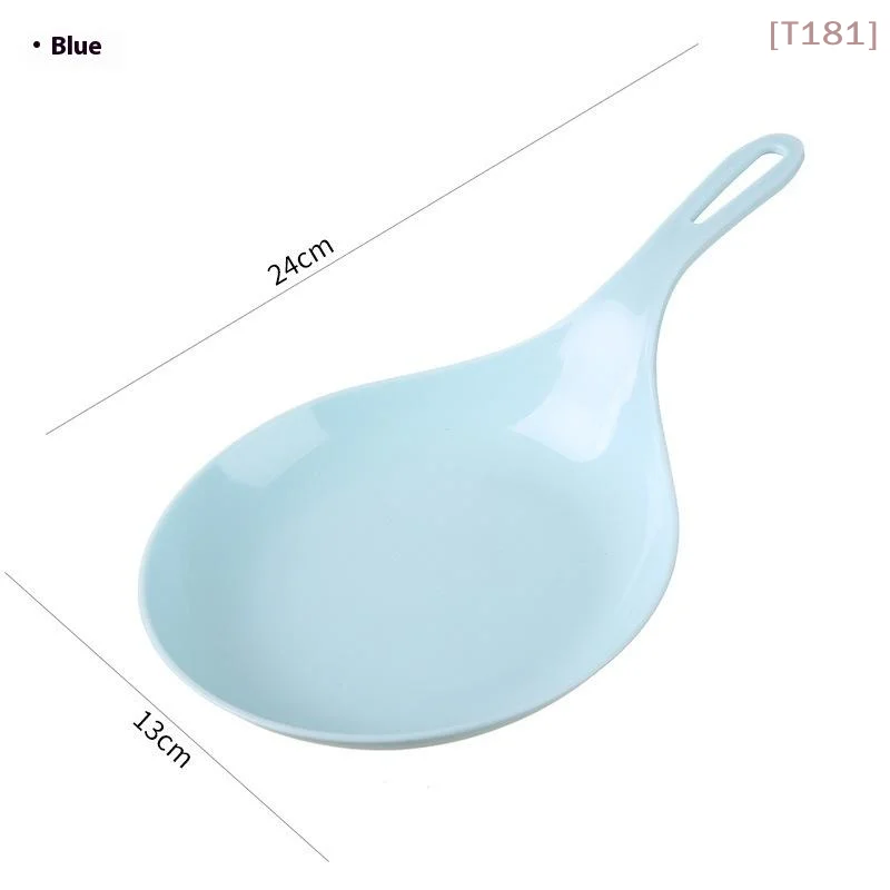 Big Spoon Plate With Handle Sauce Dish Plates Handled Serving Spoon Korean Style Tasting Dishes Dinner Spoons For Dessert Steak