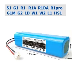 Nuovo Lydsto S1 G1 R1 R1A R1DA R1pro G1M G2 1D W1 W2 L1 HS1 robot spazzante batteria al litio