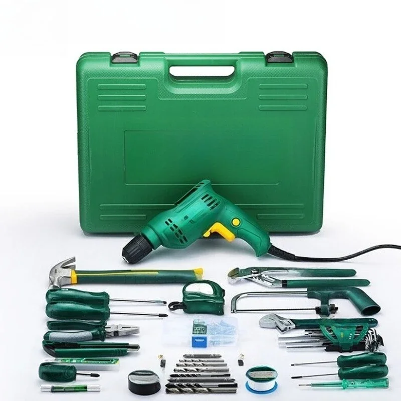 

Hardware household power tools 58-piece set maintenance and decoration multi-functional electric drill combination set